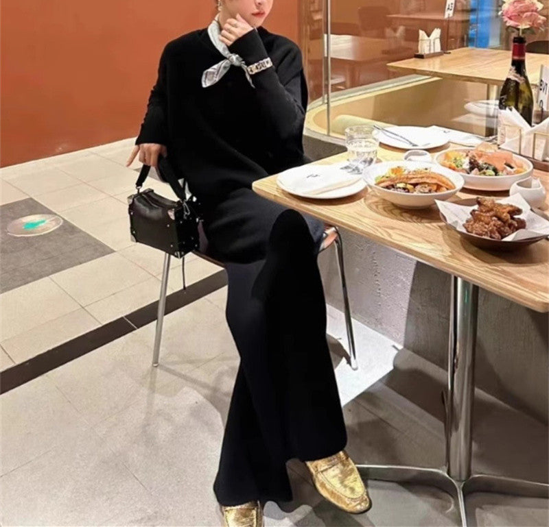 Dame Relaxed Fit Strikcardigan med knaplukning og lommer Stilla