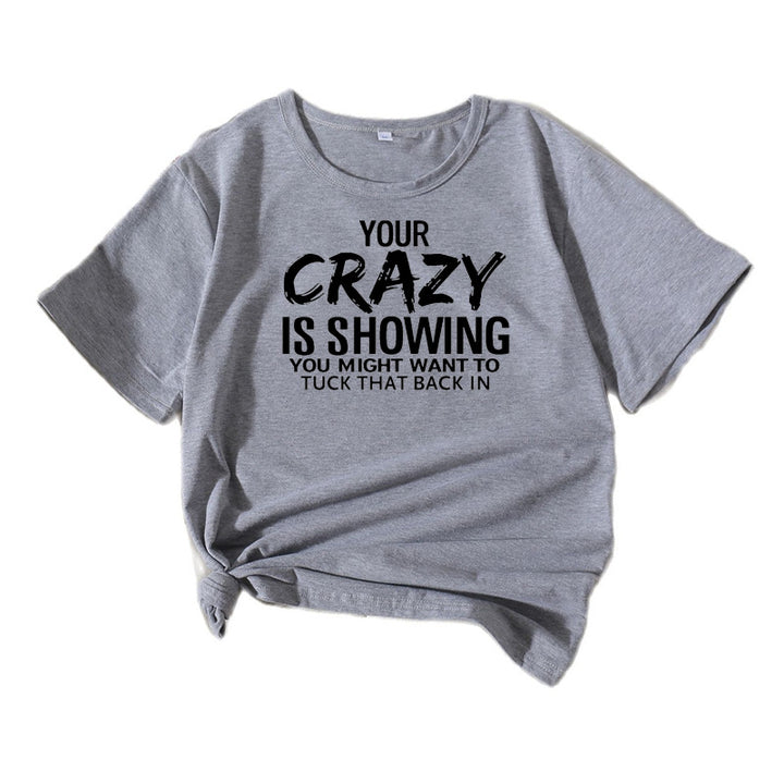 Kvinder Quirky Grafik Statement T-shirt Stilla