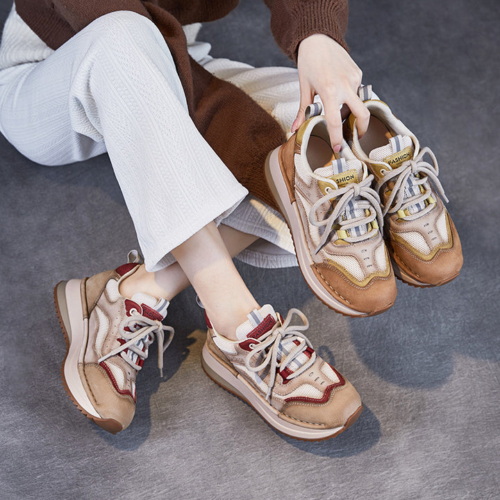 Dame stilfulde fritids sneakers Stilla