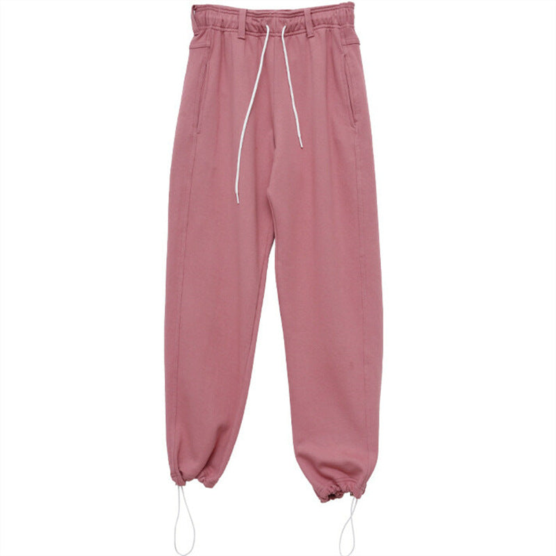 Kvinders afslappede joggere med elastisk talje og justerbar talje Stilla