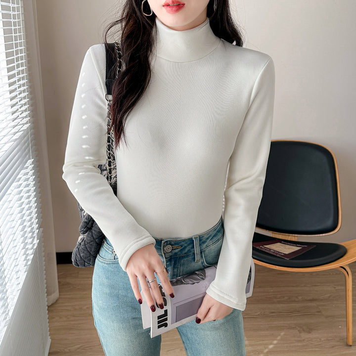 Kvinders langærmet turtleneck top Stilla