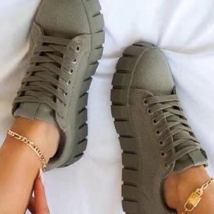 Dame Sneakers med ekstrem let profilsål og vegansk overmateriale Stilla