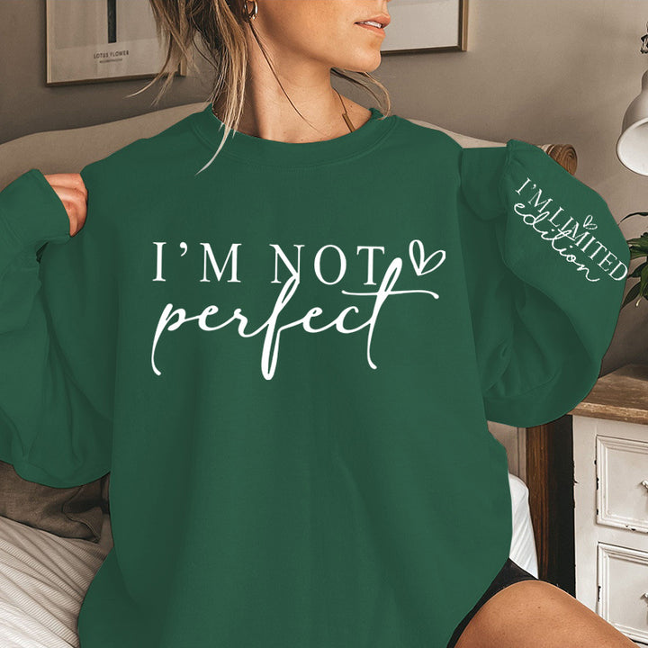 Kvinders oversized sweater med print og limited edition Stilla