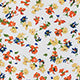 Damebluse med legende blomsterprint og flæsedetalje Stilla
