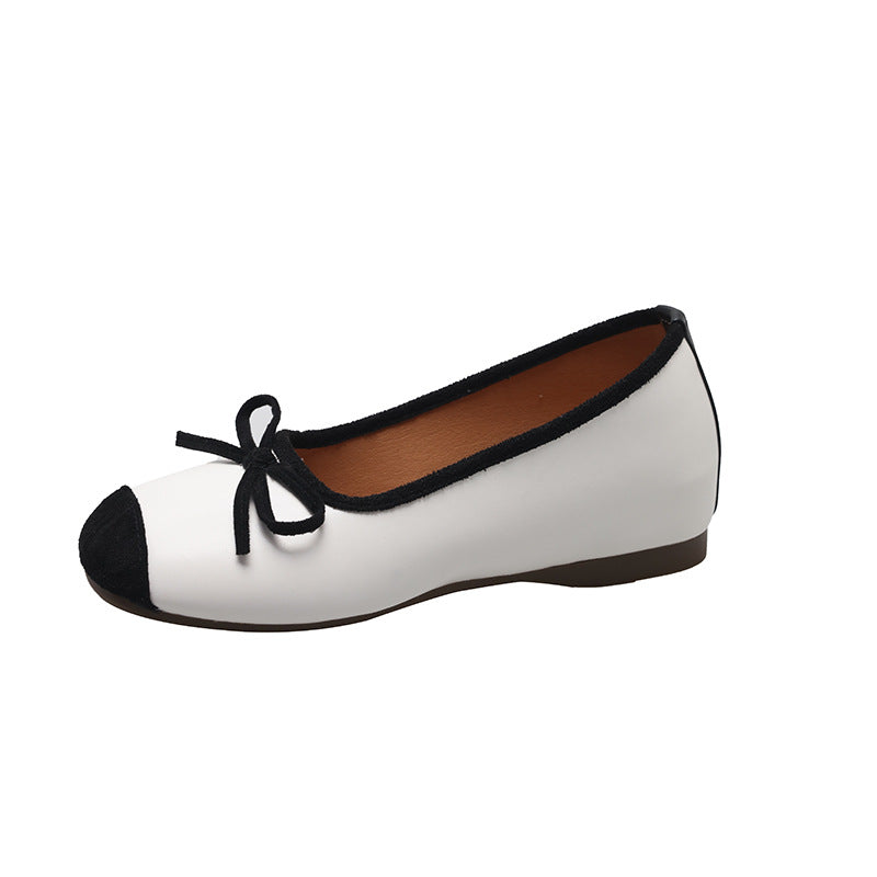 Femme Elegante Ballerina Ballerinas med sløjfeaccent Stilla