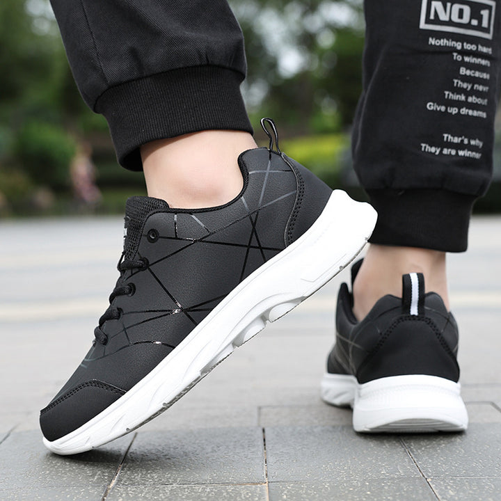 Herrer Lettere Performance Sneakers med Shock-Absorb Teknologi Stilla