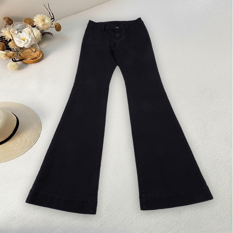 Dame Flared Jeans i tidløst design med høj talje Skovae
