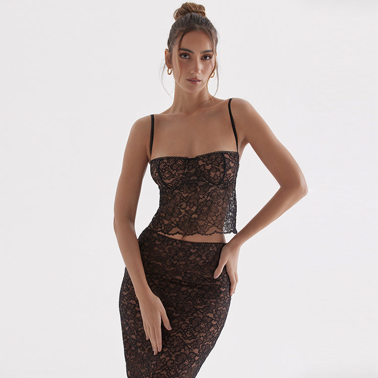 Damer Spids-Crop-Top Stilla