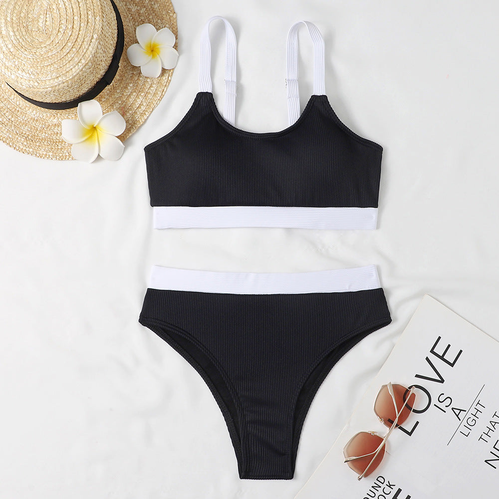Femme Active Højskåret Bikini-Sæt Stilla