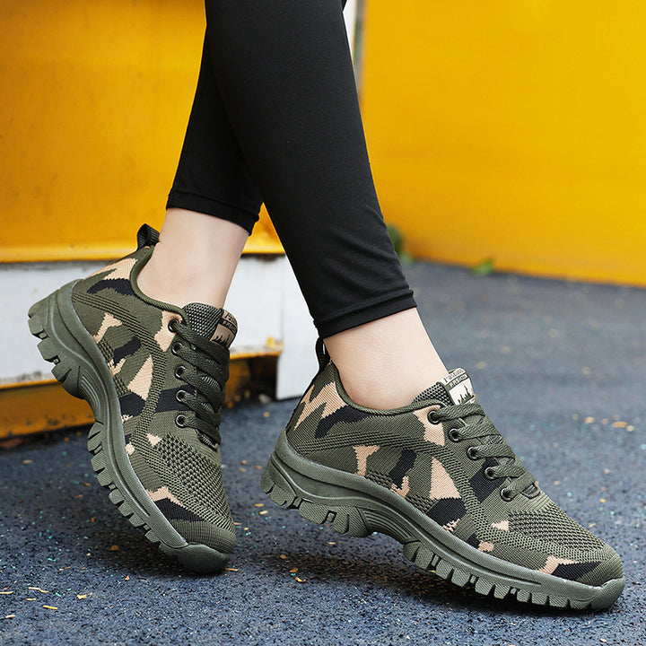 Herrer Camo Mesh Løbesko Stilla