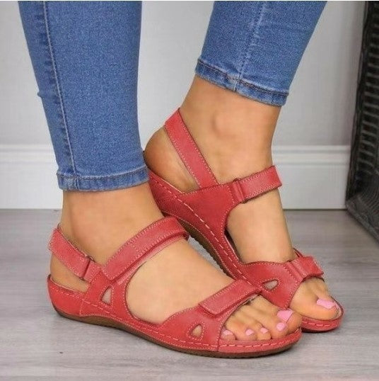 Dame Komfortable Sandaler med justerbare remme og åndbar sål Stilla