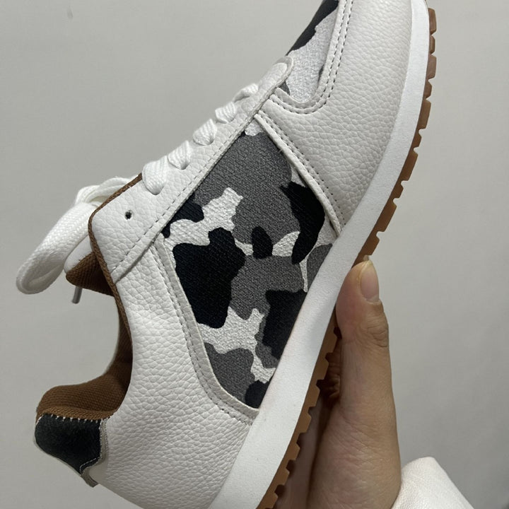 Dame Sneakers med dyreprint Stilla