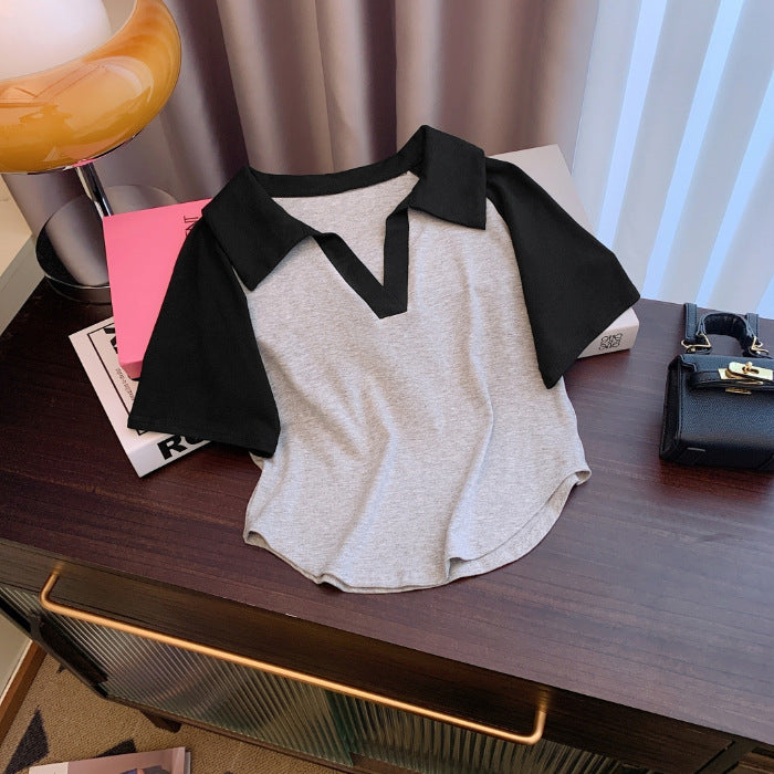 Femme Casual Polo Skjorte Stilla