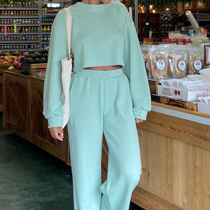 Stilla | Afslappet Lounge Sweatshirt og Bukser