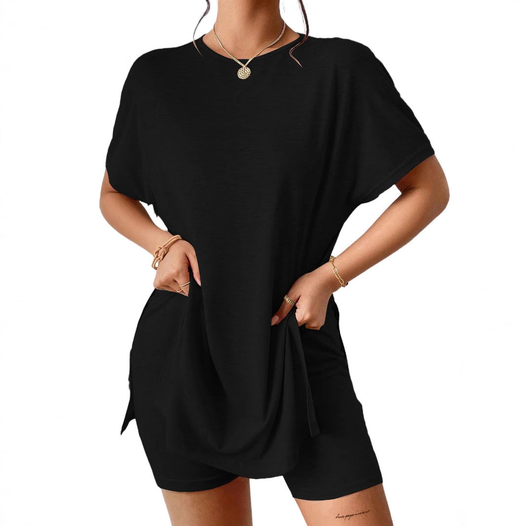 Dame fritid T-shirt og shorts-sæt Stilla