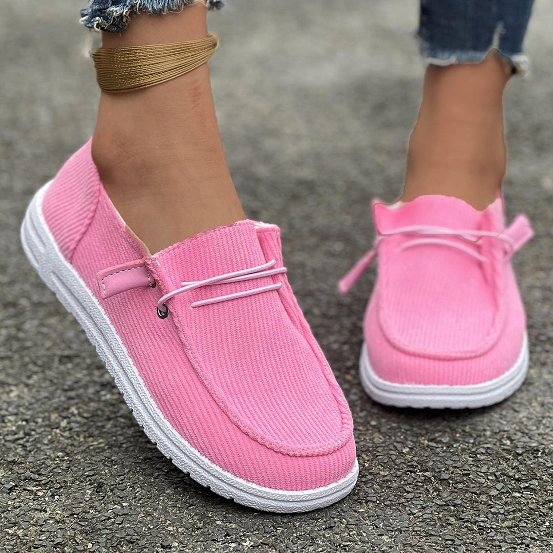 Dame Slip-On fritidssko med skridsikker sål og åndbart overdæk Stilla