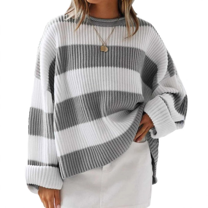 Dame elegant oversized pullover Stilla