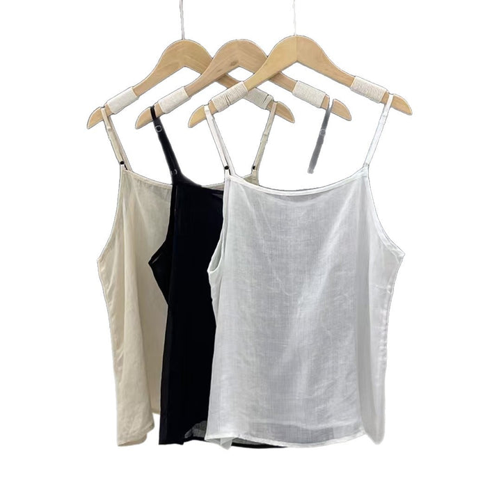 Femme Relaxed Fit Letvægts Spaghetti Strop Top Stilla