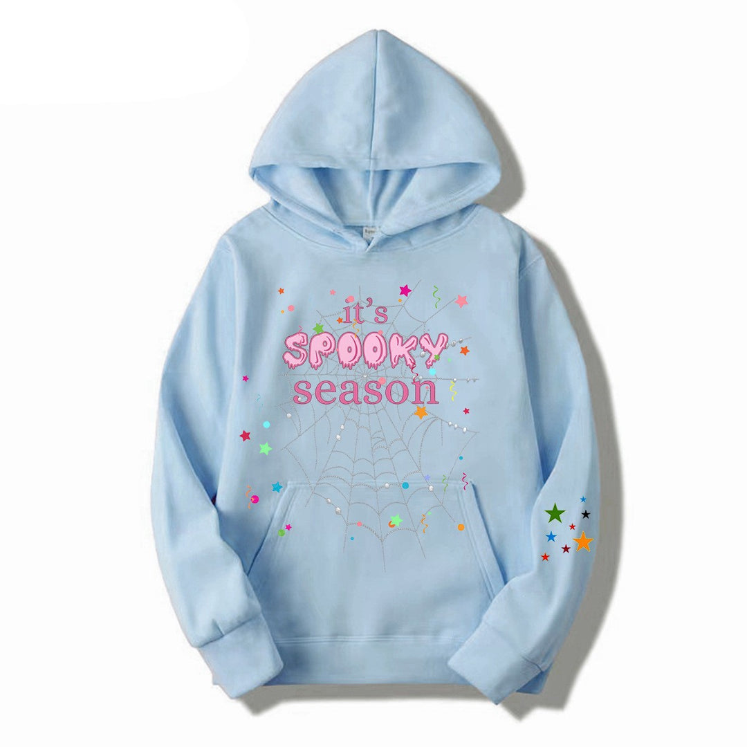 Kvinder hyggelig hoodie med grafisk Halloween design Skovae