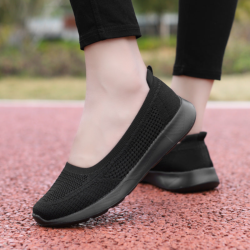Dame åndbare Slip-On sneakers med Adaptive Fit teknologi Stilla