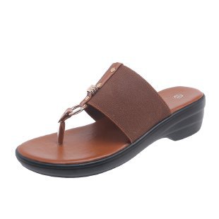 Damer Wedge-sandaler med komfortabelt tæerem og moderne remdesign Stilla