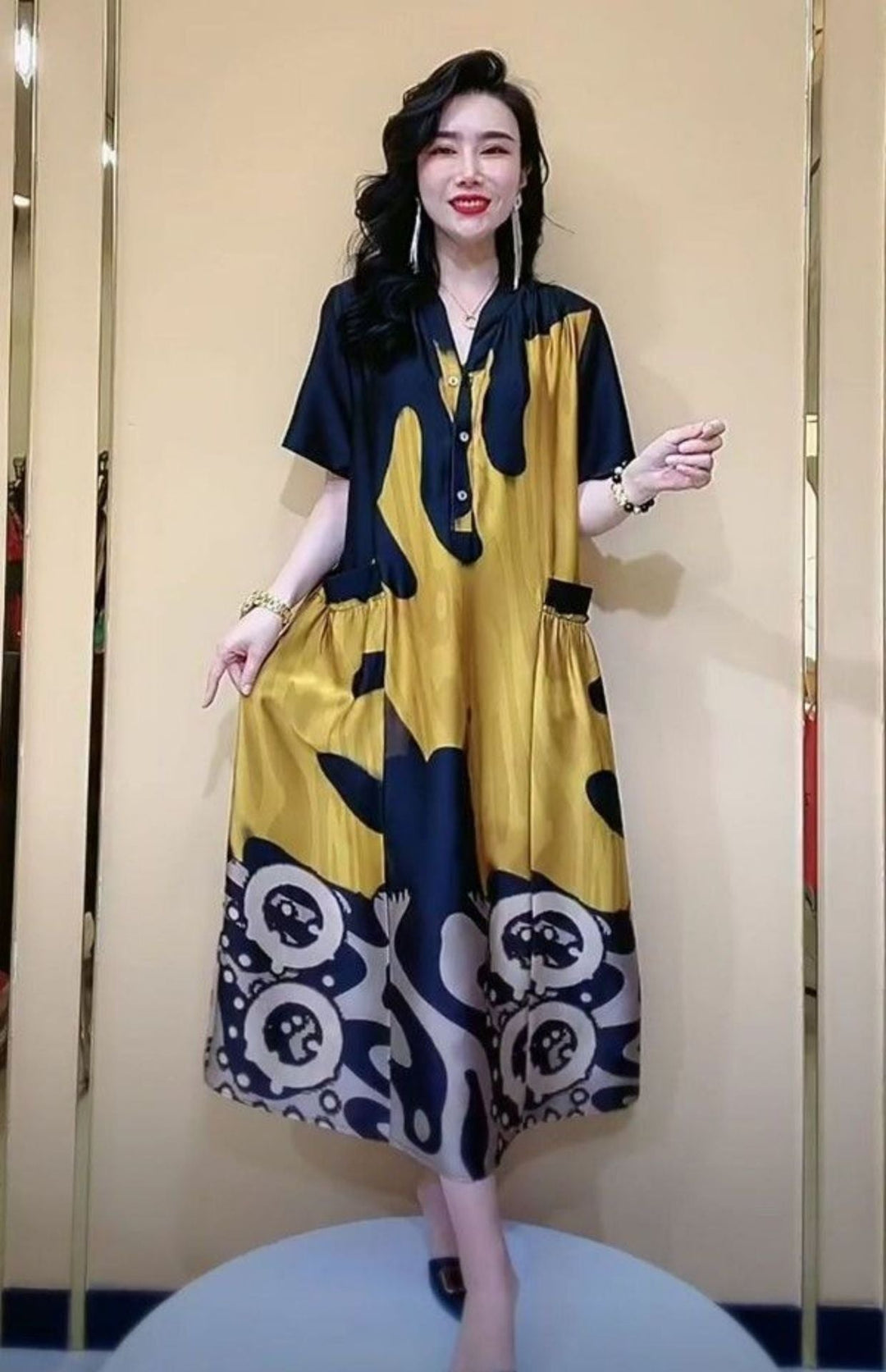 Stilla | Elegant Bred Madame Slankekjole