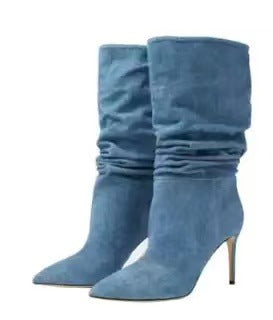 Femme Slouchy High-Heel Ankelsko Stilla