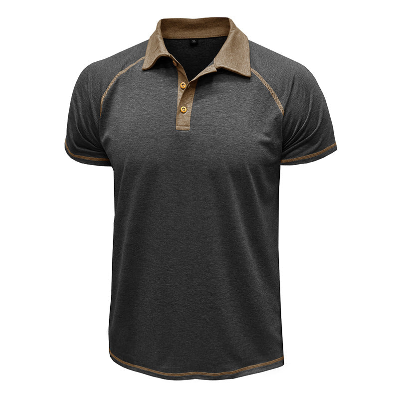 Herre Polo-Shirt med moderne krave Stilla