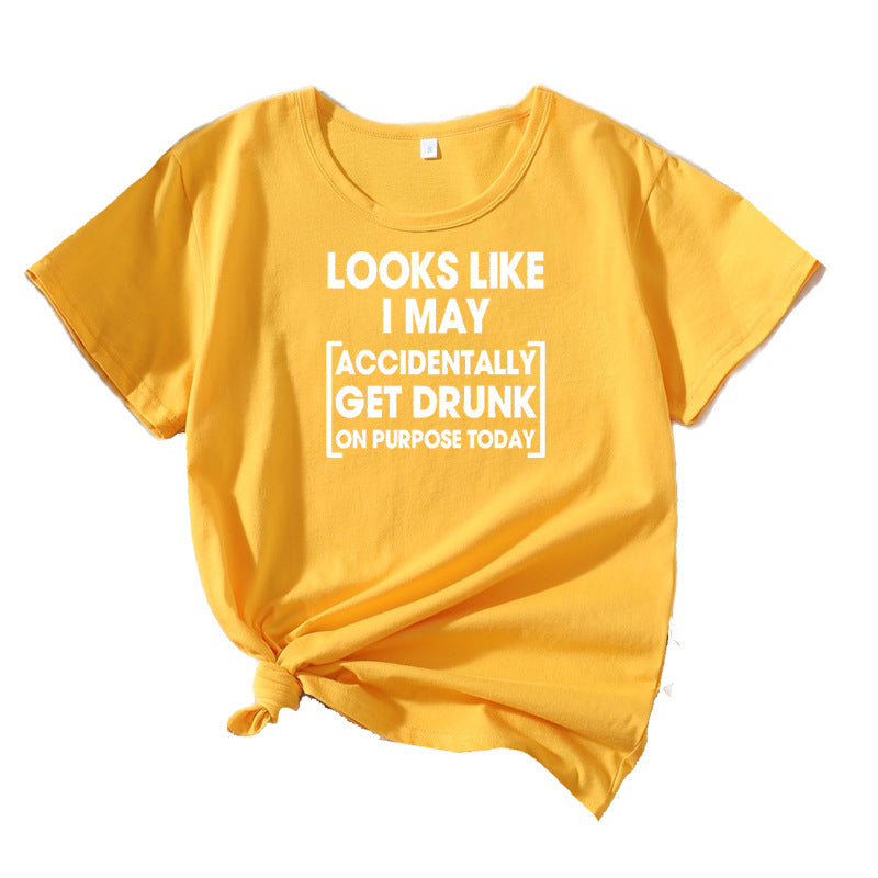 Kvinder Casual Humor Grafik T-Shirt Stilla