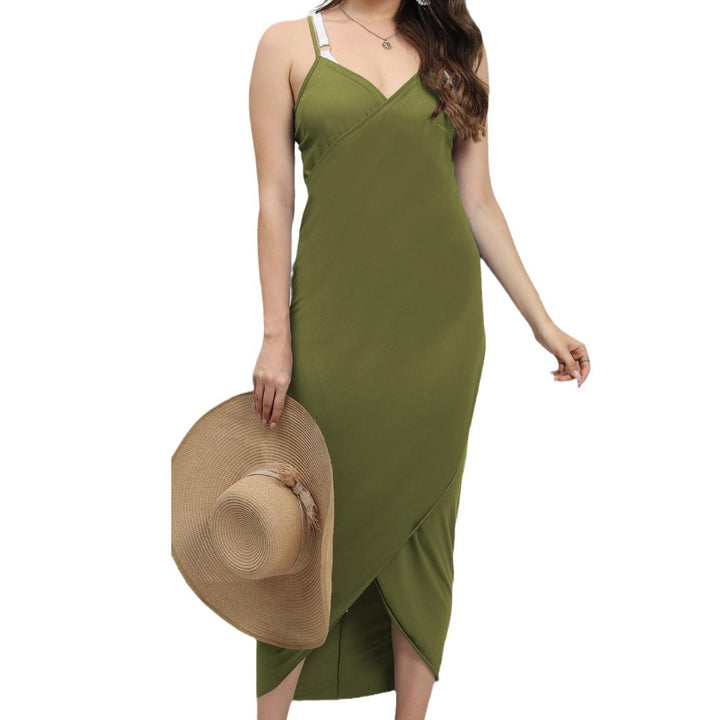 Femme Elegante Maxi Sarong Indpakning Stilla