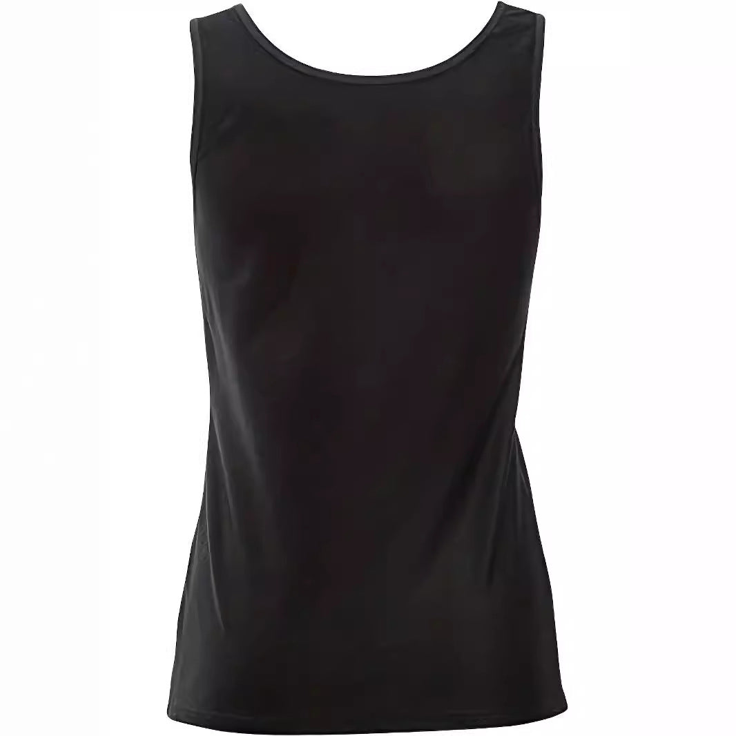 Dame tanktop med kreativt læbedesign Stilla