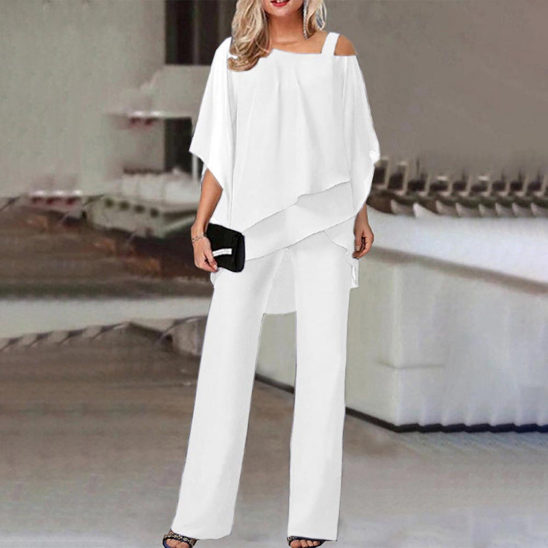 Kvinder Elegant Flydende To-delt Outfit Stilla