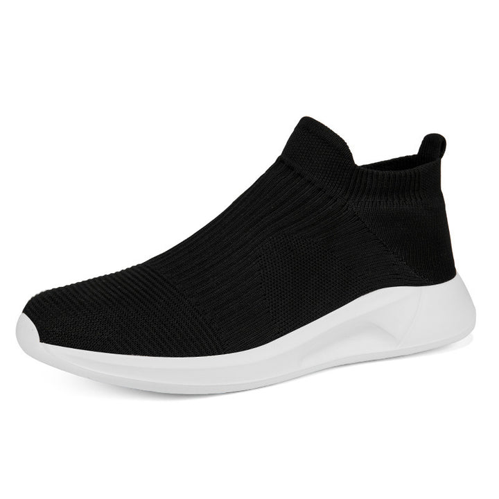 Herrer High-Top Sok-Stil Performance Sneakers Stilla