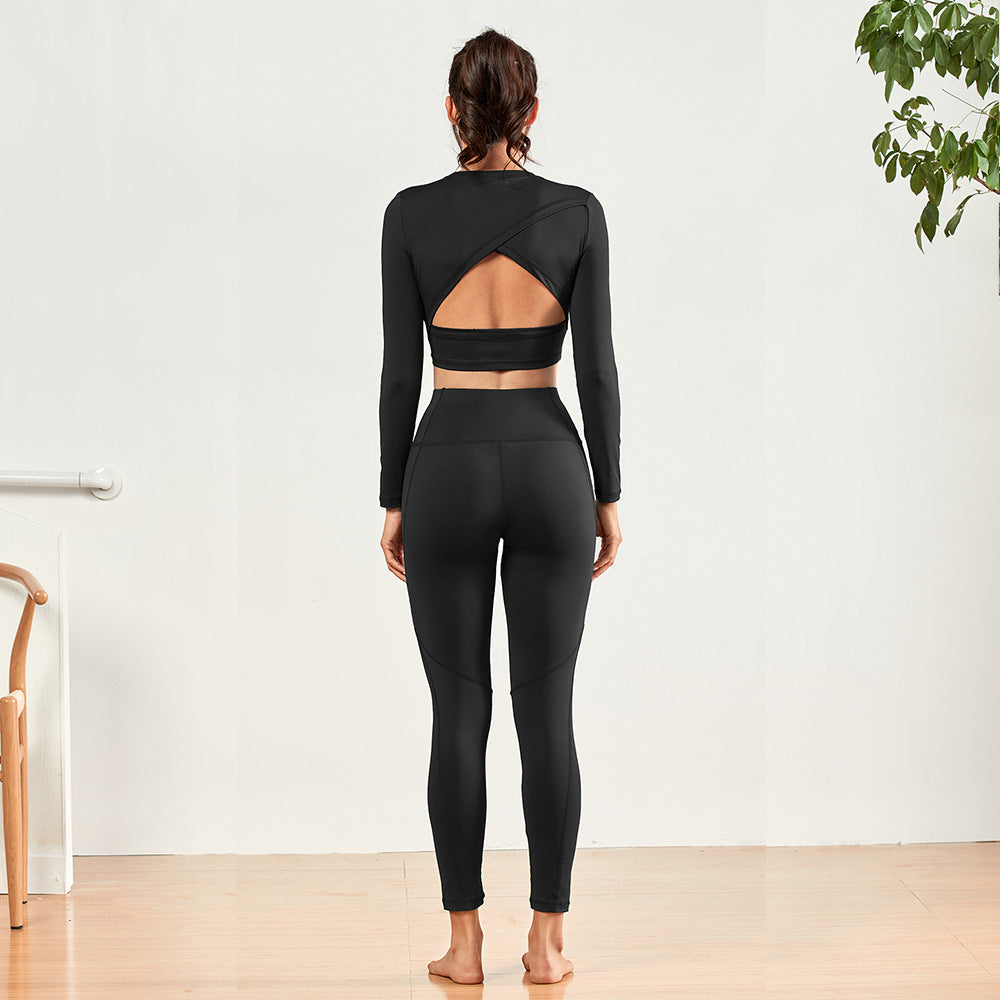 Dame Sport-BH med superlet design og åbne rygpartier Stilla