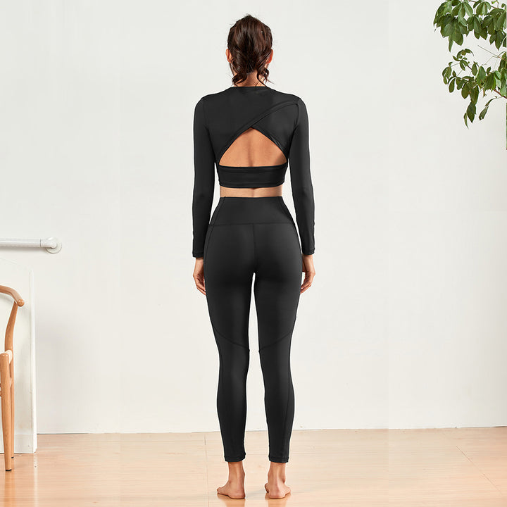 Dame Sport-BH med superlet design og åbne rygpartier Stilla