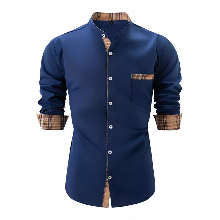 Herrer Fritid Button-Up Skjorte Stilla