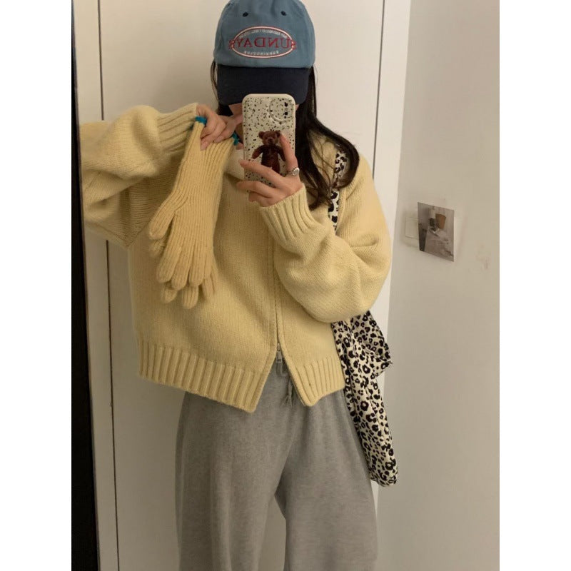 Kvinders Snuggly Hoodie Cardigan med Lynlås og Store Lommer Stilla