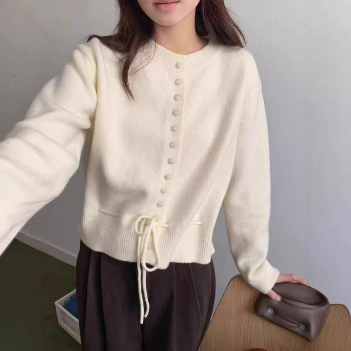 Kvinder casual cardigan med knapper Stilla