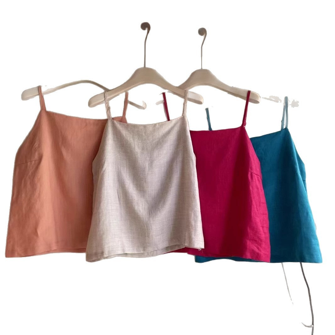 Femme Let Spaghetti-Strop Tanktop Stilla