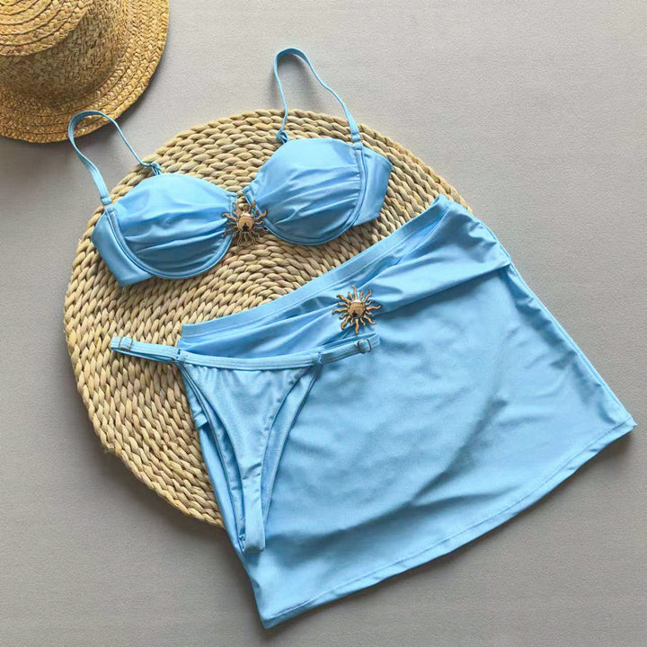 Dame bikinisæt med smart sol-design Stilla