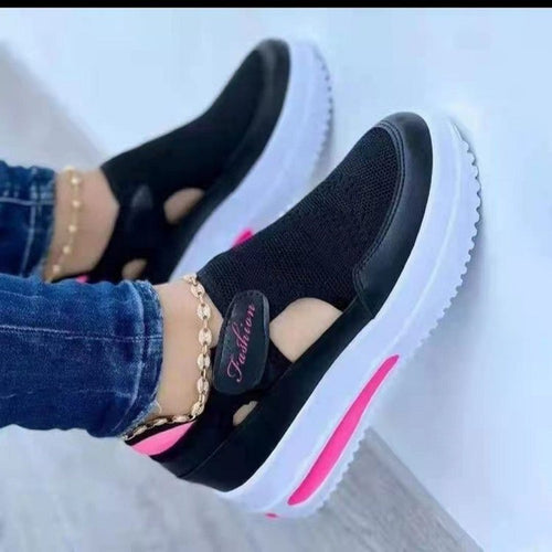 Dame Let Åndbar Slip-On Sneakers Stilla