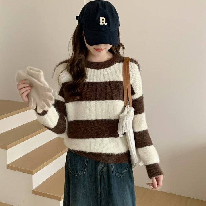 Kvinder stripe kram genser Stilla