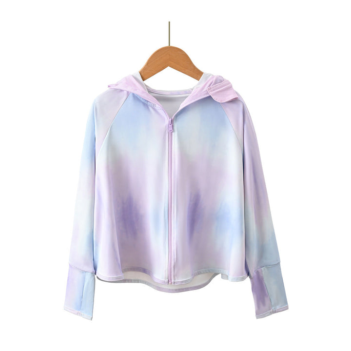 Dame Lettere UV-beskyttelsesjakke med hætte Skovae