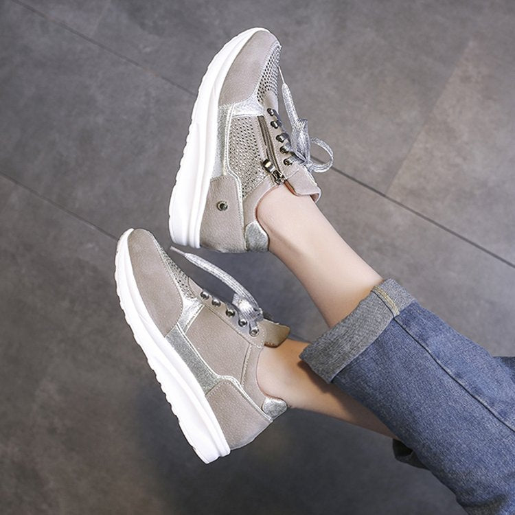 Damer Sporty Sneakers med åndbart netmateriale og behagelig støddæmpning Stilla
