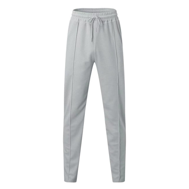 Herre sporty joggingsbukser med åndbar tekstur og elastisk talje Stilla