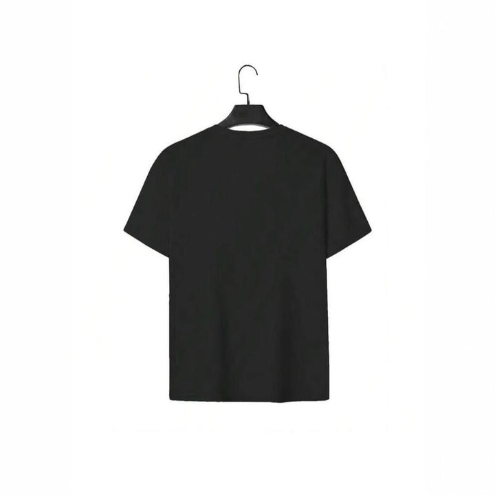 Dame T-shirt med kreativ grafiktryk og moderne snit Skovae