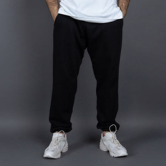 Herrer Behagelige Fleece-Joggingbukser med elastisk talje og dybe sidelommer Stilla