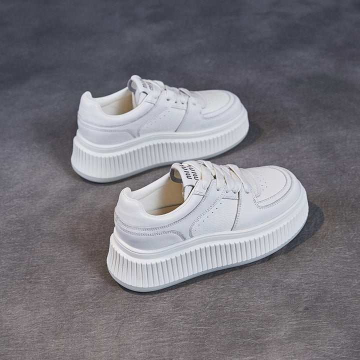 Dame Trendy Platform Sneakers med hævet sål Stilla