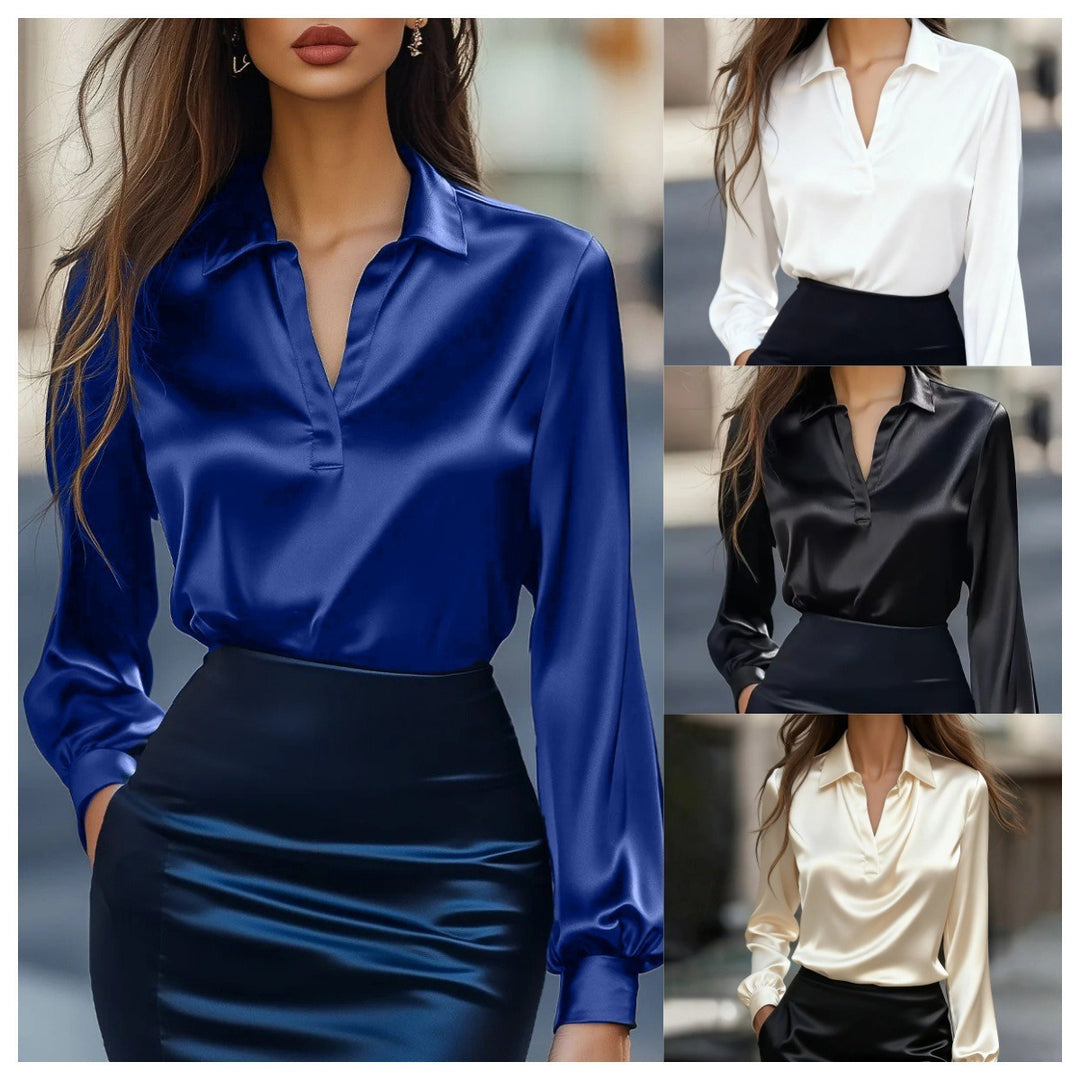 Damer elegant bluse Stilla