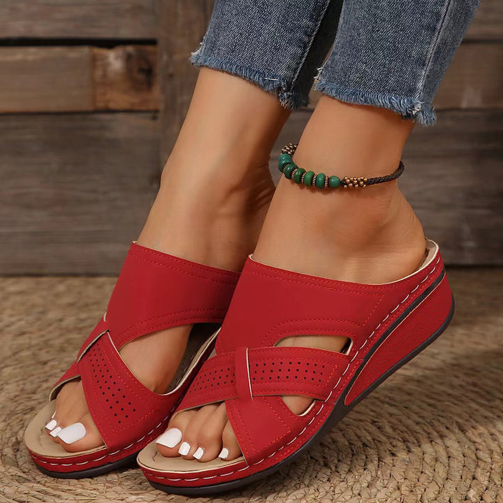 Dame Behagelige Wedge-Sandaler Stilla